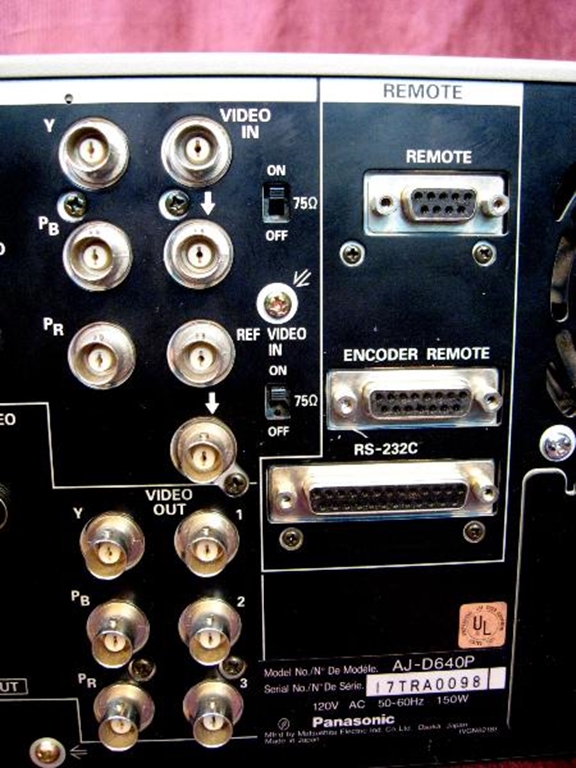Afbeelding van Panasonic AJ-D640P DVC Deck