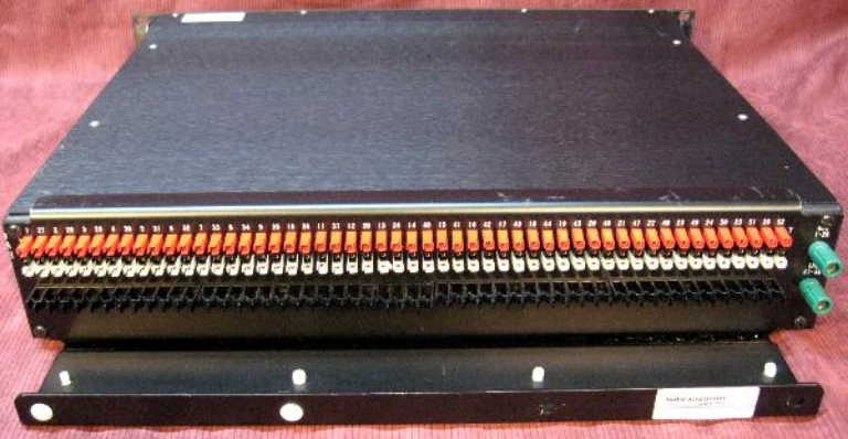 Picture of Audio Accessories 52 point 1/4'' LongFrame balanced patch panels, Reduced Prices!