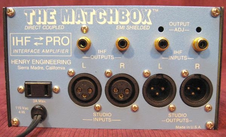 Image sur Henry Engineering- The Matchbox