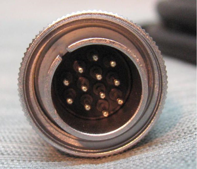 Afbeelding van Sony DUB Cable 12 Pin Male to Female 17', NOS.