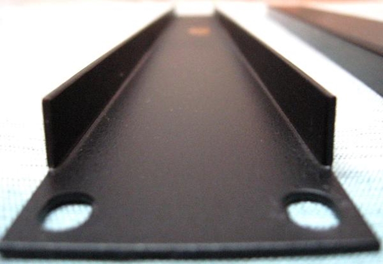 Afbeelding van Rack Blank 1 RU, Solid, Black