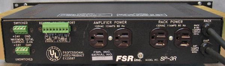 Afbeelding van FSR SP-3R Rack Power Switcher