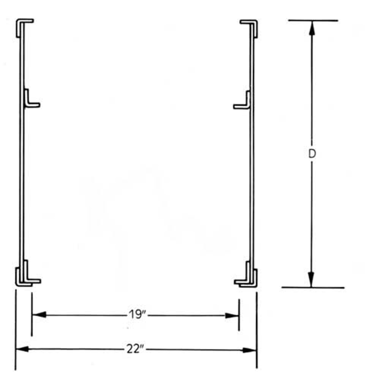 Afbeelding van GKM Open Frame Racks, Full Size