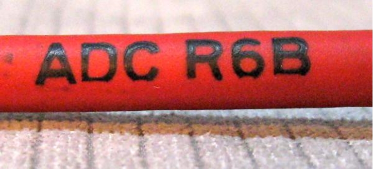Afbeelding van ADC 6', Red TT (Bantam) Nickel Patch Cable