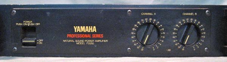 Afbeelding van Yamaha P2050 Power Amplifier (sn 6673)