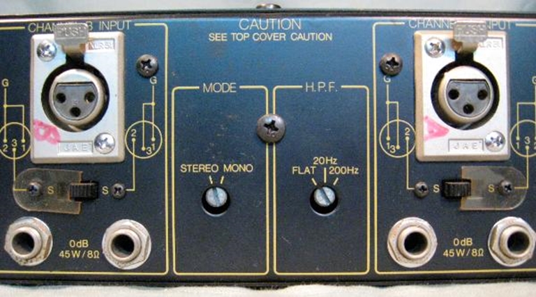 Afbeelding van Yamaha P2050 Power Amplifier (sn 6673)
