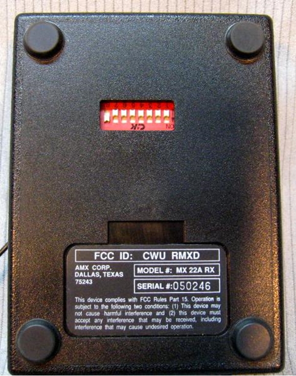 Afbeelding van AMX MX22AT Remote Control 