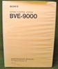 Picture of Sony BVE-9000 Maintenance Manual 1st Edition (Revised 8)