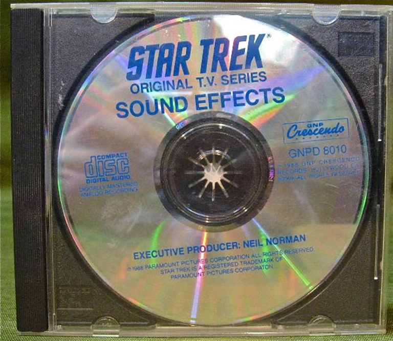 Afbeelding van Sound Effects CDs (3): Star Trek, Wolves, All Purpose EFX 