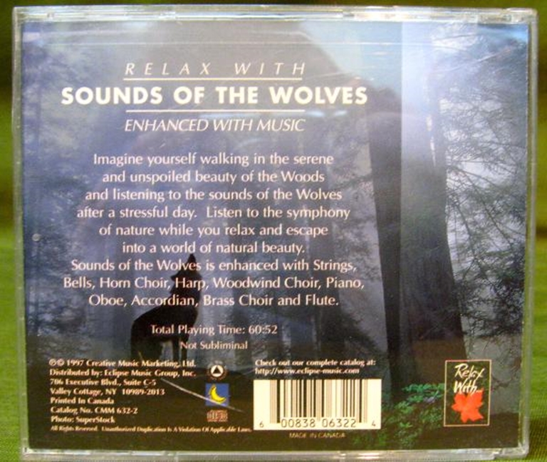 Afbeelding van Sound Effects CDs (3): Star Trek, Wolves, All Purpose EFX 