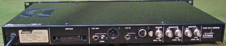 Image sur Fostex Model 4011 Time Code Gen/Reader