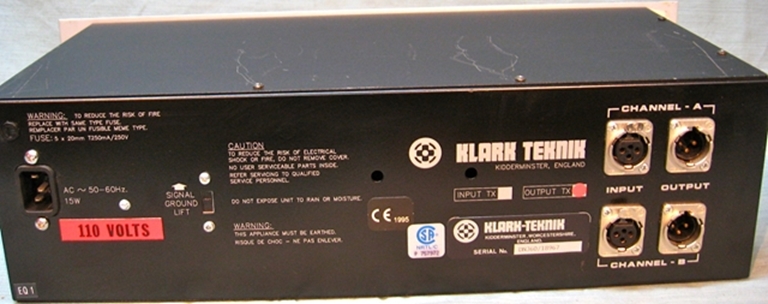 Afbeelding van Klark-Teknik DN360 Equalizer