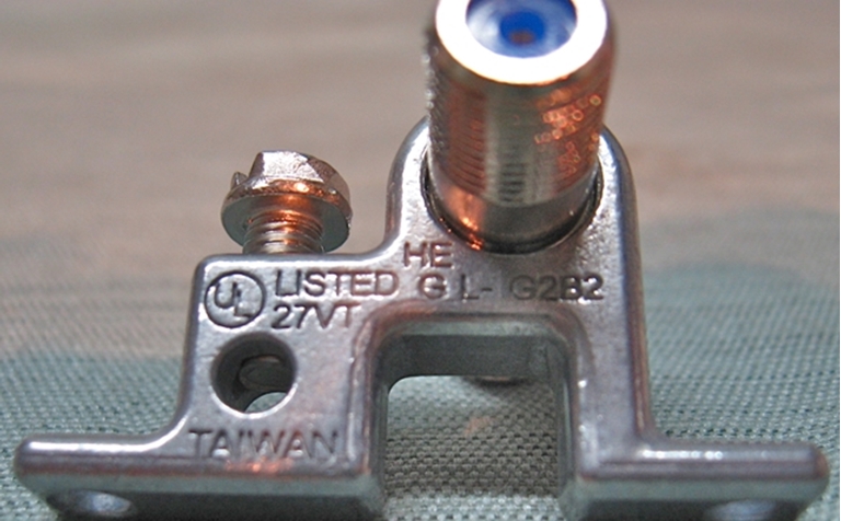 Afbeelding van Satellite and Cable TV Grounding blocks 