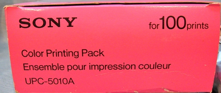 Afbeelding van Sony Mavigraph Color Printing Pack, NOS