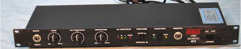 Afbeelding van BBE Model 411 Sonic maximizer sn H03148