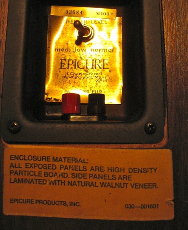 Image sur Epicure, EPI Model 400+ Towers