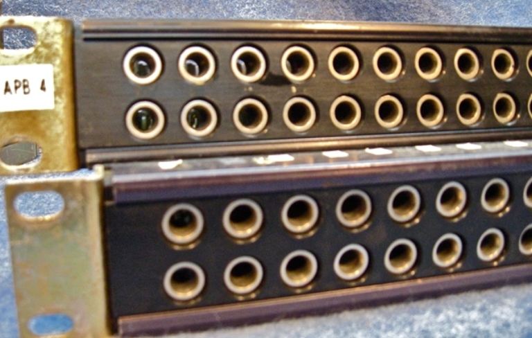 Picture of ADC/SwitchCraft Balanced, Switching Longframe Patch Panels, Close out prices.