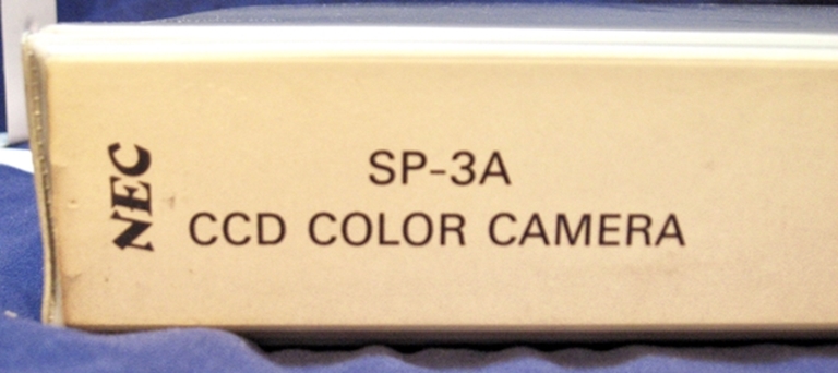 Afbeelding van NEC SP-3 CCD Camera Manual