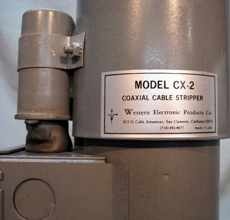 Image sur Western Electronic CX-2, Coax Cable Stripper