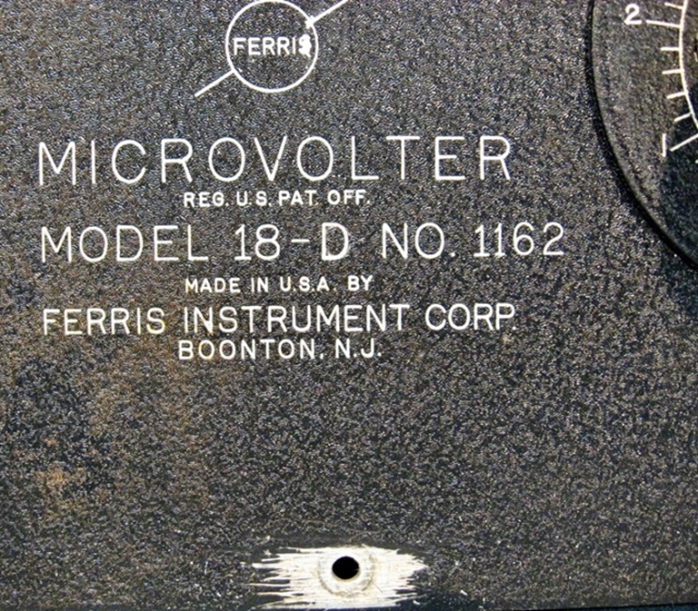 Image sur Ferris Model 18-D RF MicroVoltmeter, 8~210 MHz