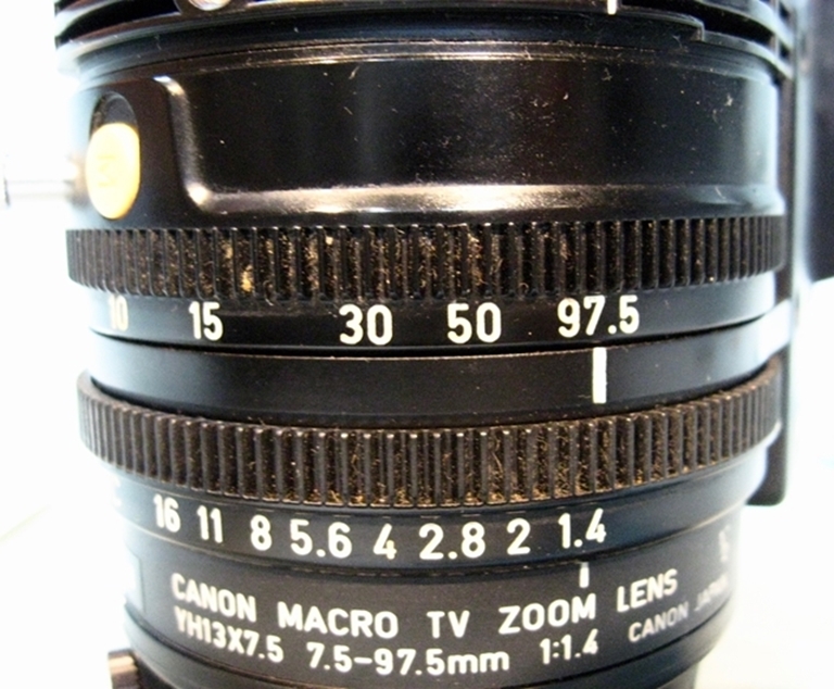 Afbeelding van Canon VCL-713BX Zoom Lens, f1.4 sn 083075.