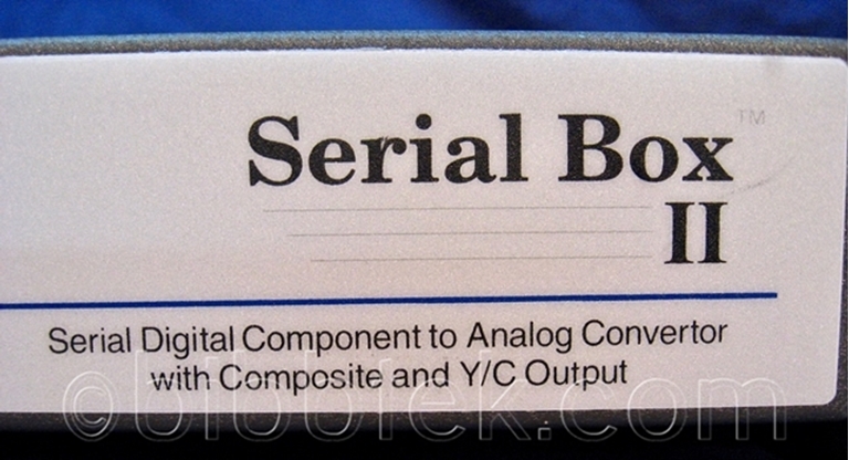 Image sur Ensemble Serial Box II, SDI to Analog video Converters