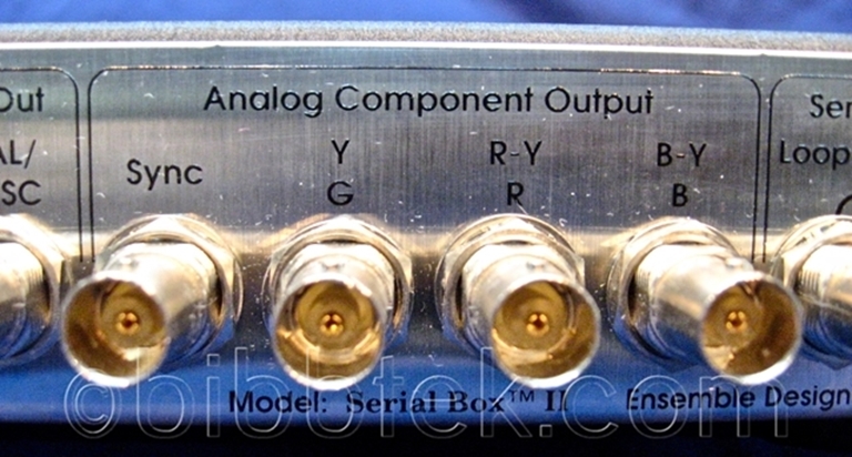 Image sur Ensemble Serial Box II, SDI to Analog video Converters