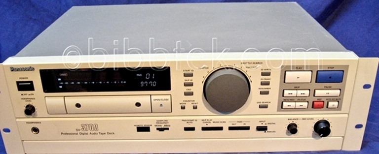 Picture of Panasonic SV-3700 Dat, Very low hours