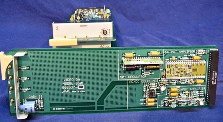 Afbeelding van Grass Valley 8501 Video DA cards, lot of 8.