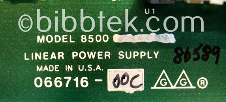 Afbeelding van Grass Valley 8500 Power Supply cards