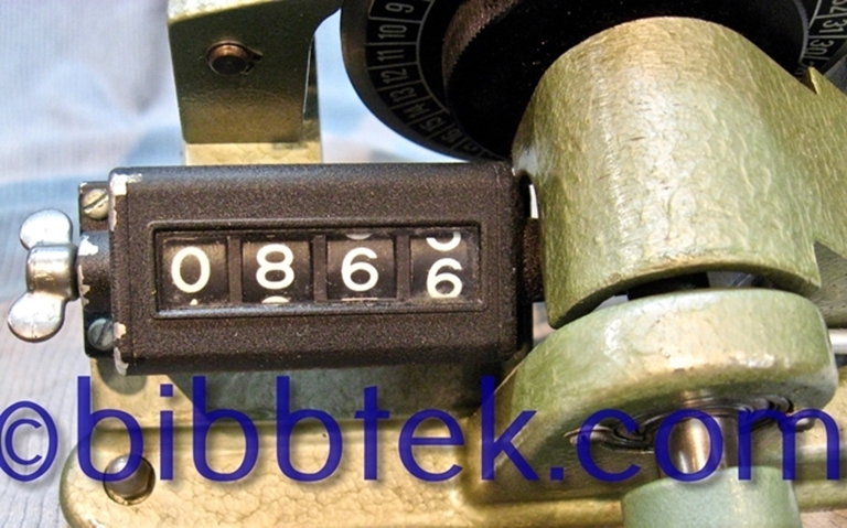 Image sur Ediquip Moviola model 1036 16mm Synchronizer, 6 position, sn0068.