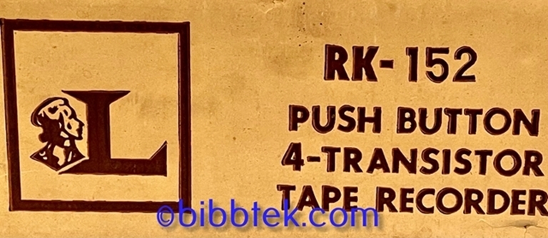 Afbeelding van Lafayette R-K152 4 Transistor Reel to Reel.