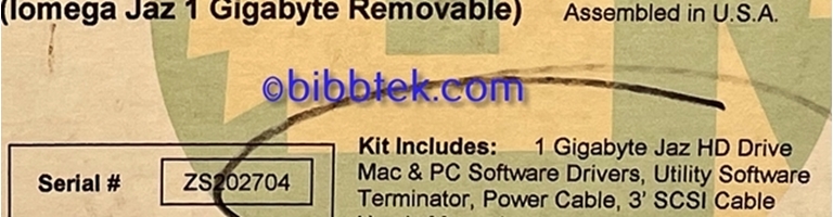 Image sur Glyph IMPROV 1 Gig Jaz drive, in original box, no disks.