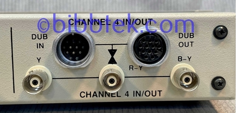 Image sur BCBB-4 Hirose 12 Pin to BNC Break out box, 4 channel passive 1 RU.