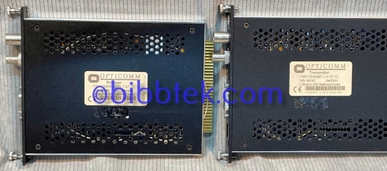 Image sur Opticomm FMV type Transmitter and Receivers, set of 4.