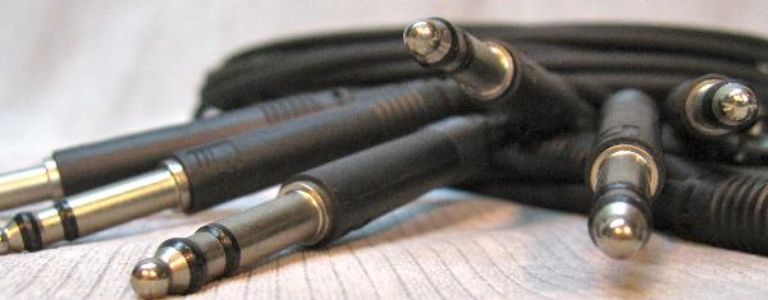Afbeelding van ADC 6', 1/4" Nickel, Black TRS Longframe Cable  SOLD OUT