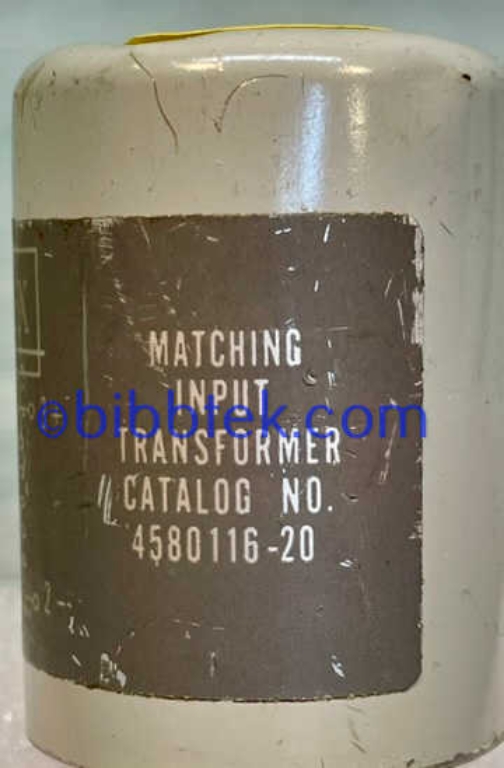 Afbeelding van Ampex 4580116-20 Octal plug in Transformer.