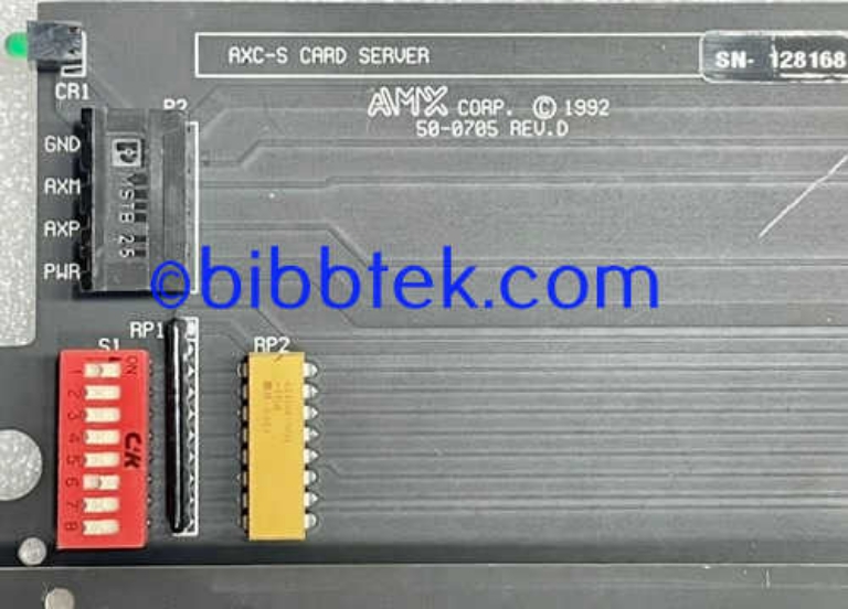 Image sur AMX AXC-S Card Server boards