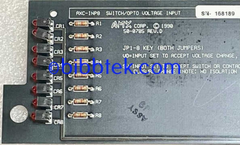 Image sur AMX AXC-INP-8 boards